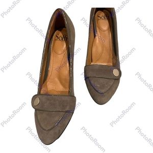 SALE 2 for $20! Gray Suede and Patent Pump by Sofft/SZ9.5